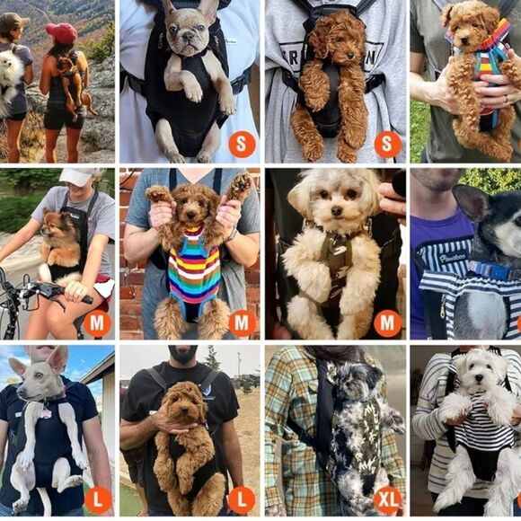 Black Dog Carrier Backpack - Picture 7 of 9